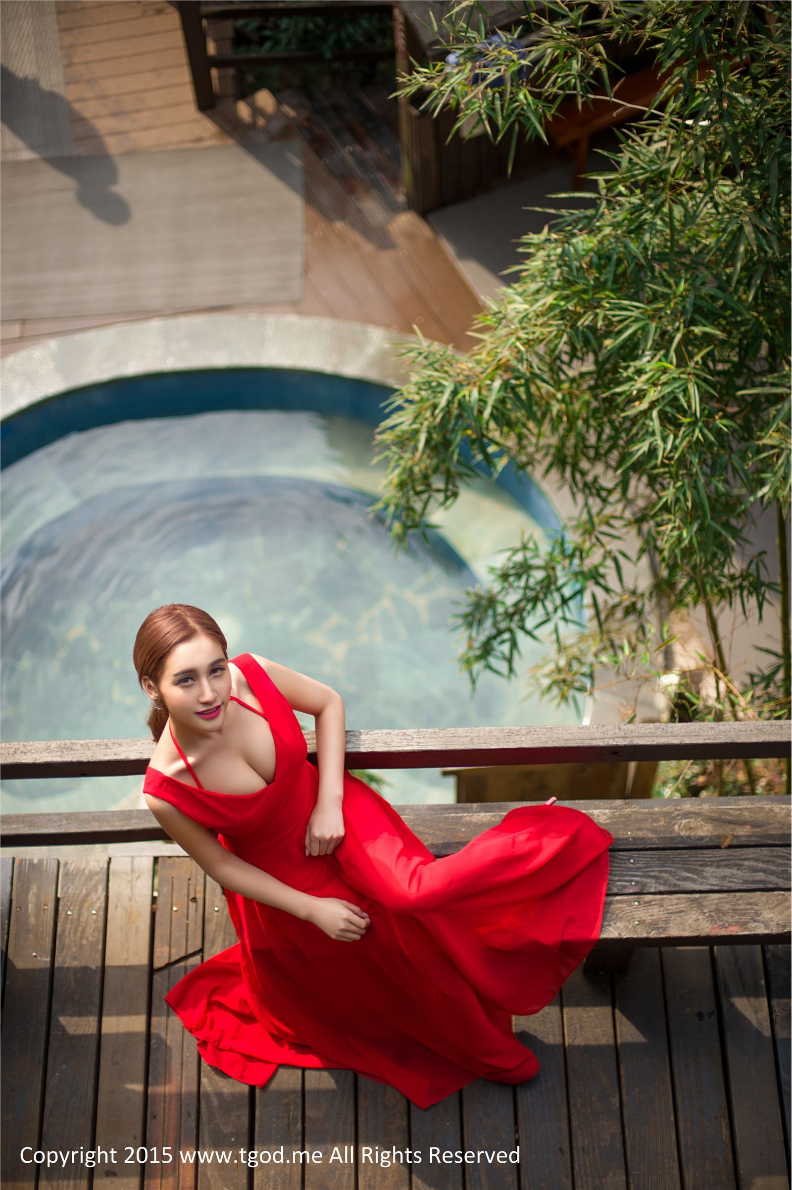 [TGOD推女神]2015.04.28 女神驾到 宁海森林温泉 Ice艾希